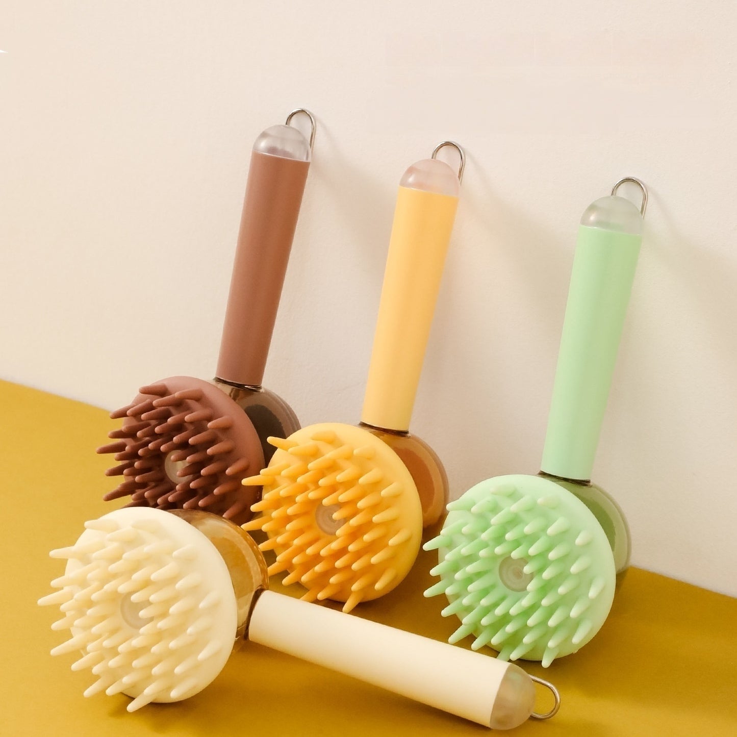 3 In 1 Pets Bath Brush For Dogs And Cats Shower Massage Brush, Hair Removal Comb And Foaming Tool, Anti-frizz Beauty Brush Pet Products