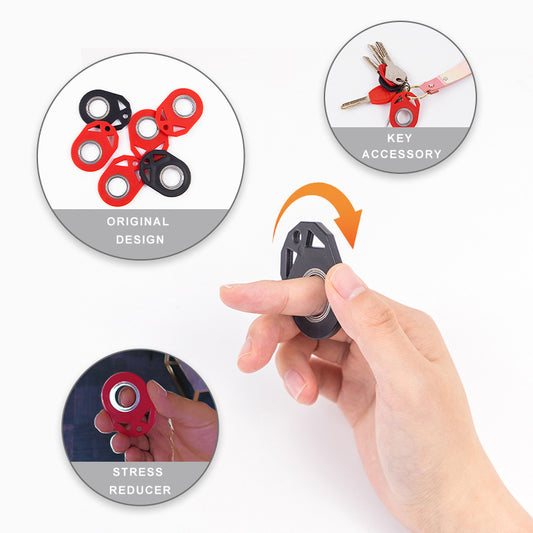 Creative Fidget Spinner Toy Keychain Hand Spinner Anti-Anxiety Toy Relieve Stress Finger Spinner Keychain Bottle Opener Kids Toy