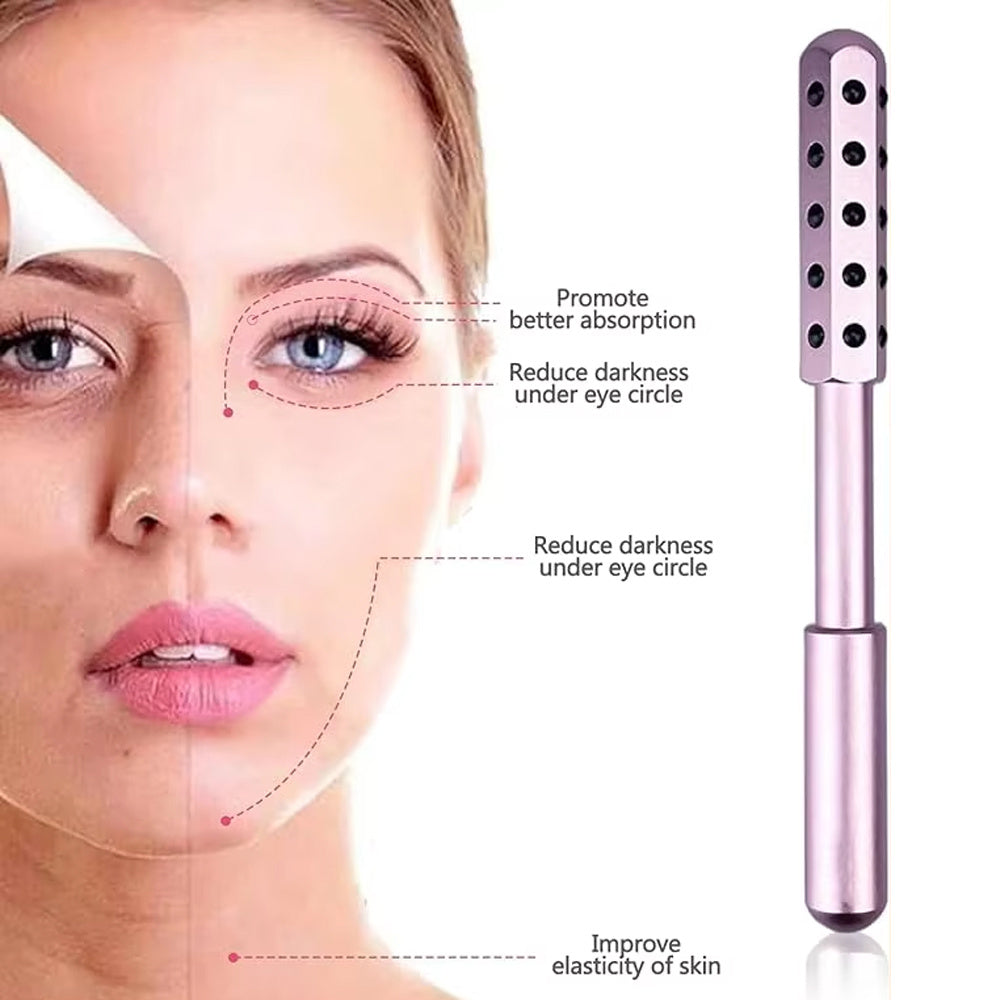 30 Germanium Beauty Stick Massage Beauty Stick Facial Roller Face Lift Bar Anti Wrinkle Facial Massager Skin Care Tool Derma Rolling Face Massage Roller Wand