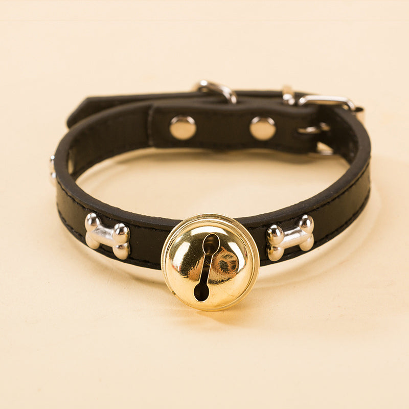 Claw Print Bone Alloy Bells for Pet Collars - Supplies for Dogs &amp; Cats