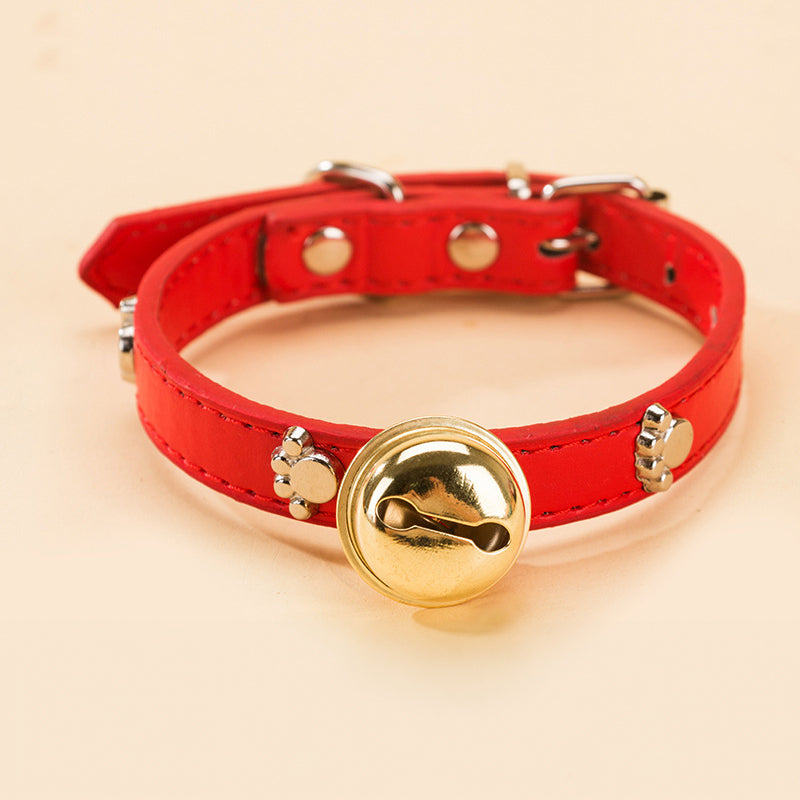 Claw Print Bone Alloy Bells for Pet Collars - Supplies for Dogs &amp; Cats