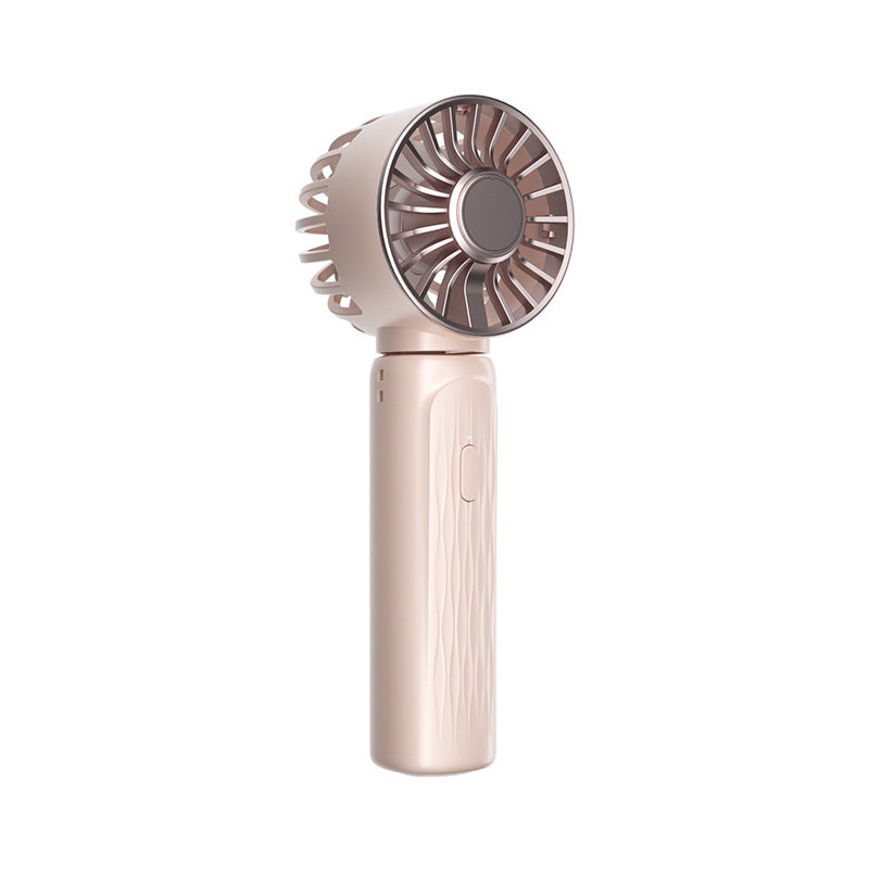 Turbos Chilled Ice Sensation Cold Fan Super Mini Turbos Speed Fan USB Powered Digital Display For Outdoor Camping Travel