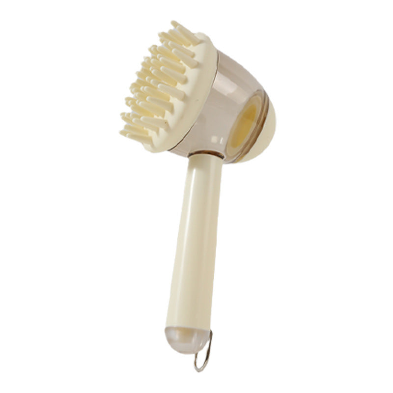 3 In 1 Pets Bath Brush For Dogs And Cats Shower Massage Brush, Hair Removal Comb And Foaming Tool, Anti-frizz Beauty Brush Pet Products